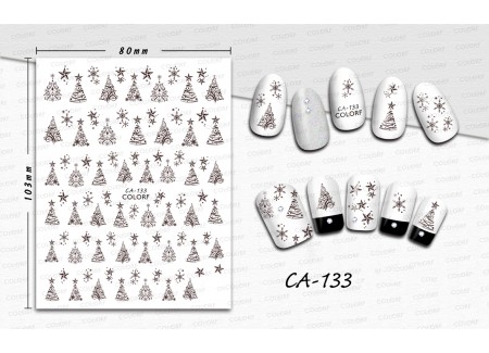 3D Nail Stickers - CA-133 3D Nail Stickers - CA-133